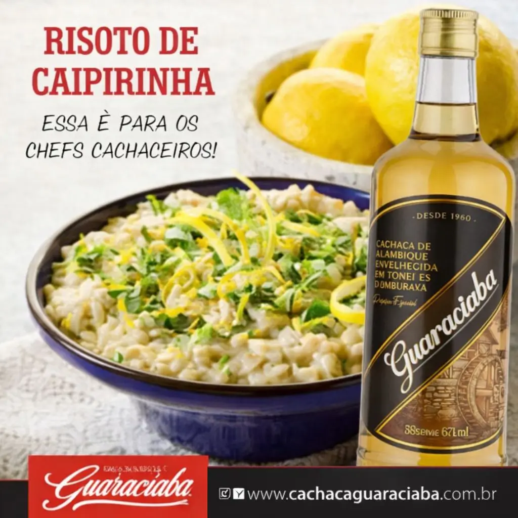 Risoto de Caipirinha